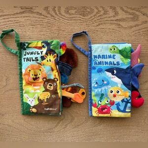 Jungle and Marine Animal Soft baby Books